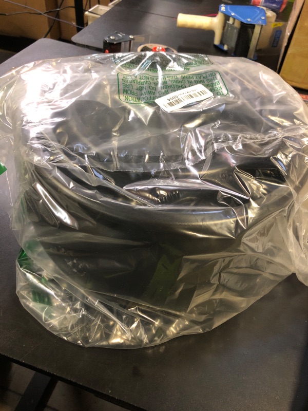 Photo 1 of 10 Pcs Halloween Large Witch Cauldron Kettles, 12.8”, 9.8”, 7.7”, 5.7”, 2.8” Black Plastic Witch Pots Candy Holder Treats & Punch Bowl for Halloween Indoor Outdoor Home Party Supply