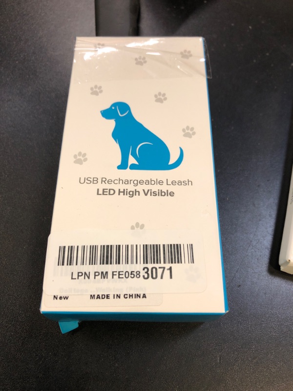 Photo 1 of *NONFUNCTIONAL** Dolitego Light Up Dog Leash, 5 Ft LED Dog Lead Rechargeable Glow in The Dark Pet Leashes Safety Dog Lights for Night Walking (Pink)