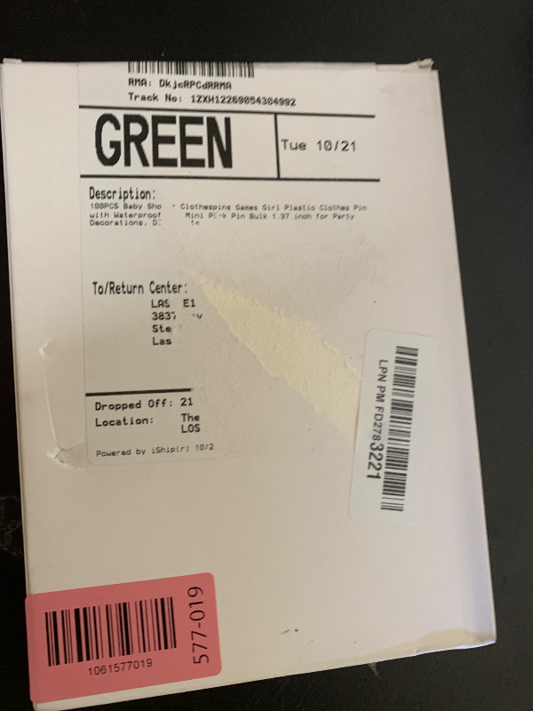 Photo 1 of 100PCS Baby Shower Clothespins Games Girl Plastic Clothes Pin with Waterproof Bag Mini Pink Pin Bulk 1.37 inch for Party Decorations, DIY Crafts