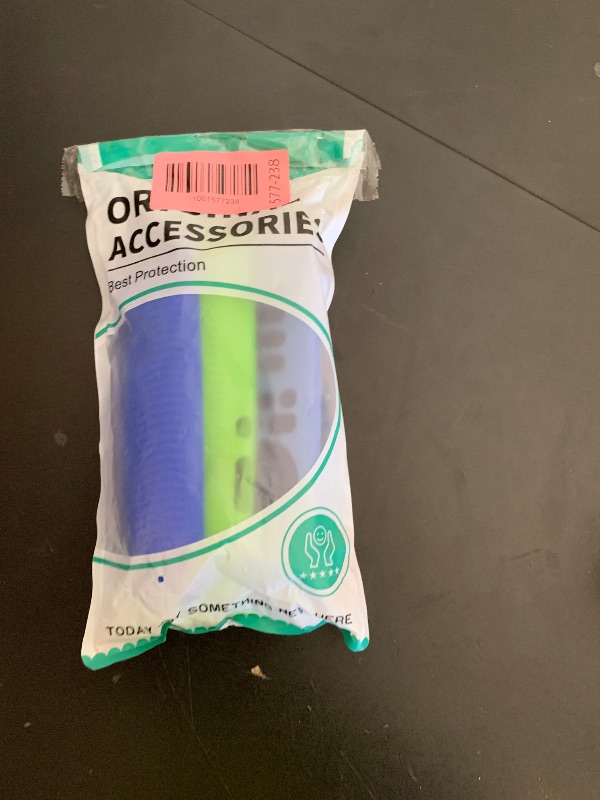 Photo 1 of [4 Pack] Silicone Case for TCL Roku TV RC280 Remote, Protective Universal Replacement Lightweight/Shockproof TCL Roku TV Remote Cover with Lanyard (Glow Blue+Glow Green+Red+Blue)