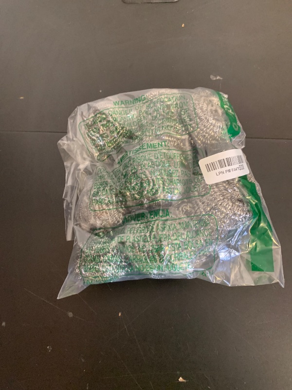 Photo 1 of 10 Pack Stainless Steel Scrubber, Steel Wool Srubber for Scouring Stubborn Messes from Pots and Pans, Stoves,Broiler Racks,Grills and More