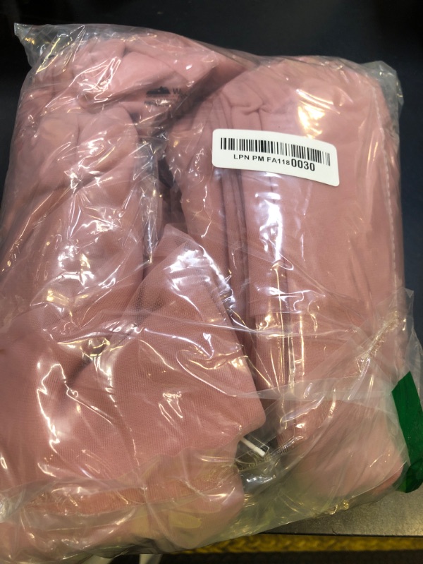 Photo 1 of 10x10ft Dusty Rose Tulle Backdrop Curtain with Lights String for Parites, Sheer Backdrop Curtains for Wedding Baby Shower Birthday Party Photo Shoot Decorations