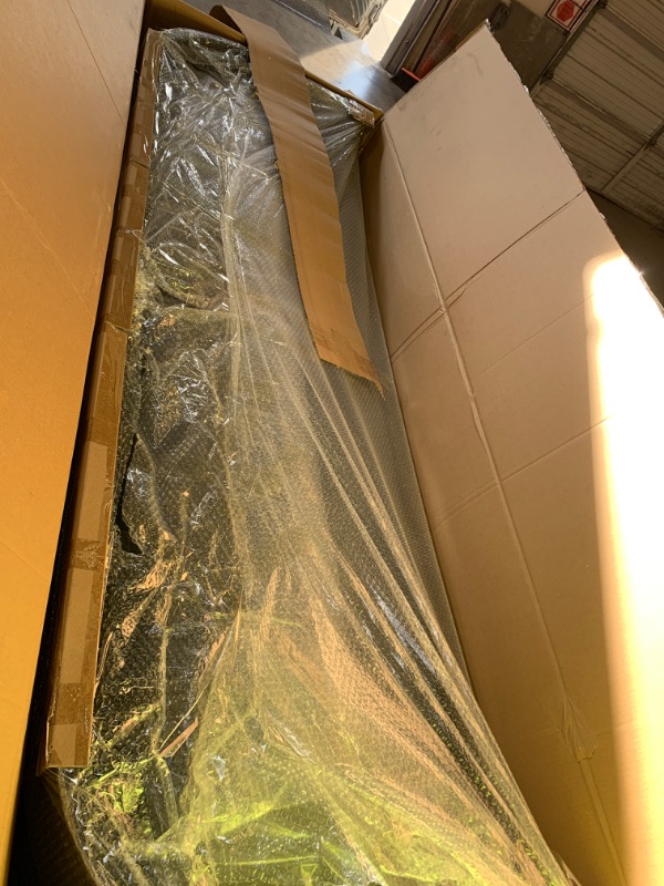 Photo 1 of ***ONLY BOX 3 OUT OF 4 MISSING OTHER SETS*** Menorca Aluminum Outdoor Sofa in Dark Gray
