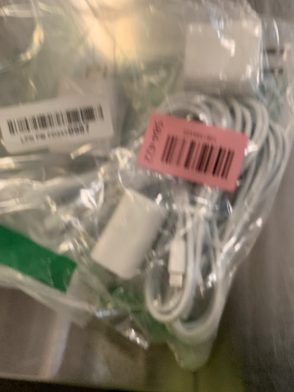 Photo 1 of [Apple MFi Certified]Long iPhone Fast Charging Cable,3Pack 20W Phone Charger USB C Charger Block Plug+6Foot Type C to Lightning Cord for iPhone 14/Pro/Pro Max/Plus/13/12/11/XS/XR/X/SE2022/iPad/AirPods