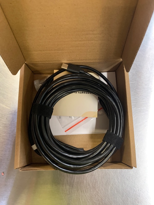 Photo 1 of [Dual-Lens] Endoscope Camera with Light, 1920P HD Borescope with 8+1 Adjustable LED Lights, IP67 Waterproof 16.5FT Semi-Rigid Snake Cord Inspection Camera for iPhone, iPad and Android Phone (Type C)