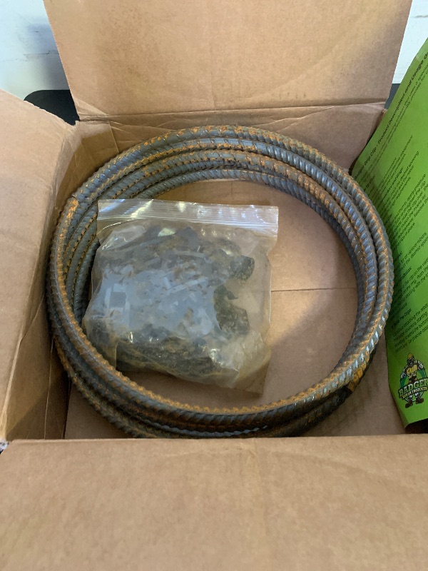 Photo 1 of 12.5-Inch Single Ring Rebar Form Kit – Includes 3 Rings & 12 Badger Grip Clips for Concrete Reinforcement - 2 Pack