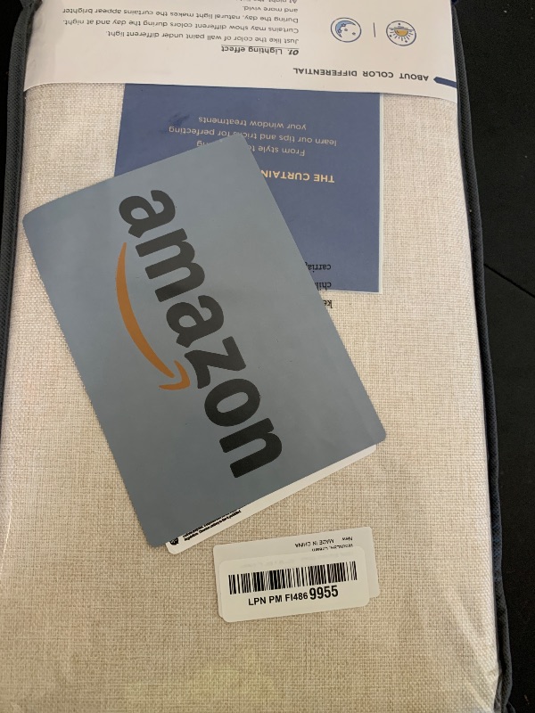 Photo 1 of 100% Blackout Shield Linen Blackout Curtains for Bedroom 84 Inches Long, Back Tab/Rod Pocket Living Room Drapes, Thermal Insulated Blackout Curtains 2 Panels Set, 50" W x 84" L, Cream