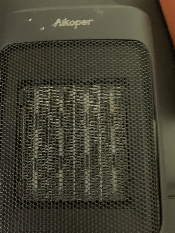 Photo 1 of 
Click to see full view







AIKOPER Space Heater for Indoor Use, 1500W/750W/ECO Ceramic Space Heater, 1s Fast Heat, Overheat and Tipover Protection, Portable Electric Heater, Safe and Quiet Office Small Room Desk Heater, Black