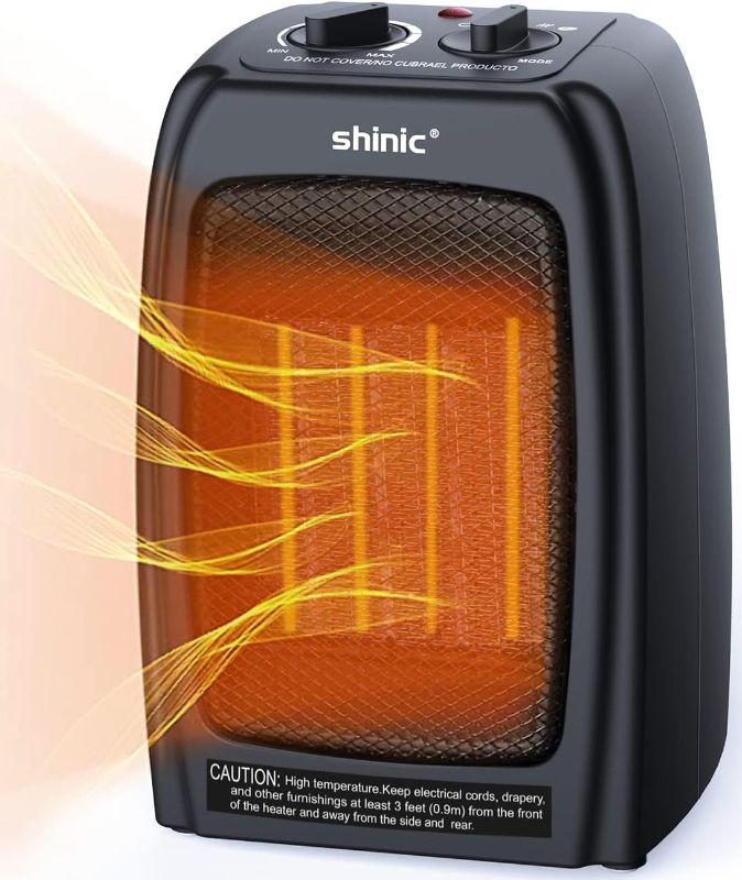 Photo 1 of 
Click to see full view







AIKOPER Space Heater for Indoor Use, 1500W/750W/ECO Ceramic Space Heater, 1s Fast Heat, Overheat and Tipover Protection, Portable Electric Heater, Safe and Quiet Office Small Room Desk Heater, Black