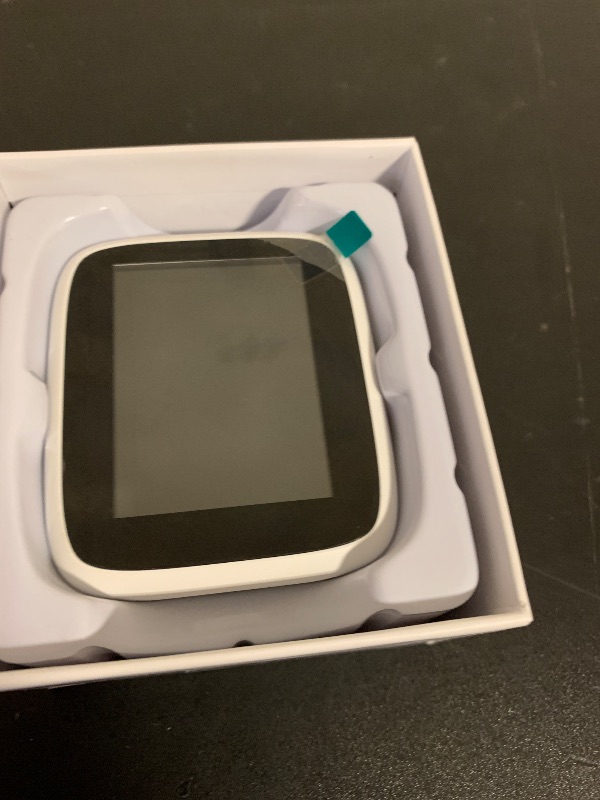 Photo 1 of [4-in-1 Multifunctional Monitor] This intelligent air quality meter offers accurate monitoring of PM2.5, AQI, HCHO, and TVOC, providing a comprehensive assessment of indoor air