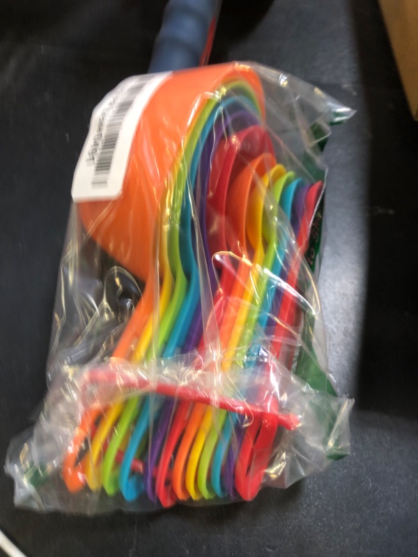 Photo 1 of 12 Piece Measuring Cups and Spoons Set, Colored Kitchen Measure Tools, Durable Nesting Cups and Spoons for Dry and Liquid, Dishwasher Safe