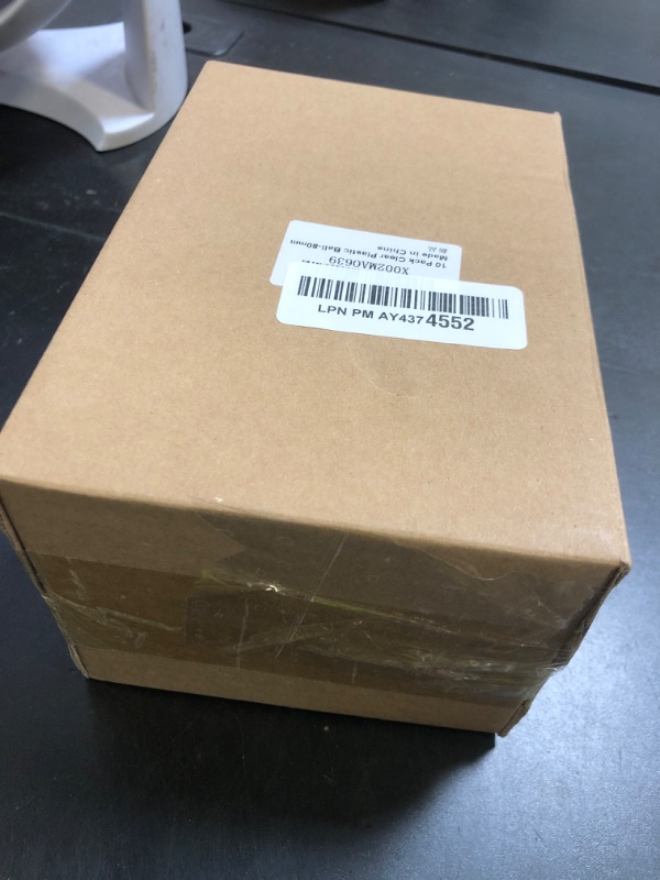 Photo 1 of 10 Pack Clear Plastic Fillable Ornament Balls 80mm Christmas DIY Craft Ball for Christmas Party Decorations DIY Bath Bomb Mold Set