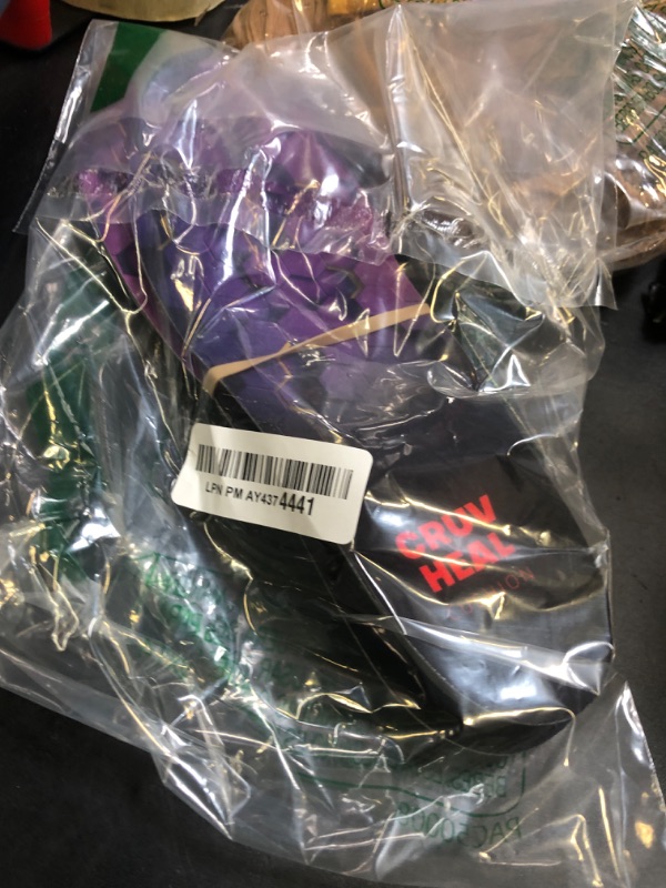 Photo 1 of (New) Work Comfort Orthotic Insoles - Anti Fatigue Shoe Insert Men Women - Low Arch Support - Shock Absorption - Foot Pain Relief - Work Boot Insoles (Violet Hexagons, M)