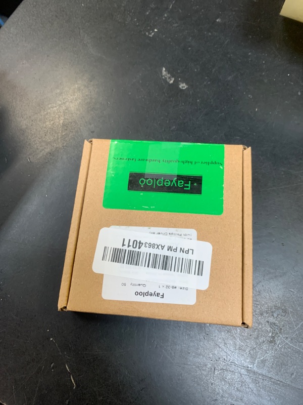 Photo 1 of #8-32 x 1 Stainless Truss Head Machine Screws 50 Pcs, 18-8 (304) Stainless Steel Phillips Drive Truss Head, Full Thread, Black Coated, Fayeploo (with Phillips Bit)