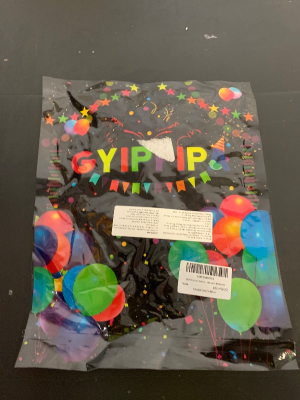 Photo 1 of 100 Pcs UV Neon Balloons ,Neon Glow Party Balloons UV Black Light Balloons Glow in the dark for Birthday Decorations Wedding Glow Party Supplies Blacklight Reactive Fluorescent Balloons