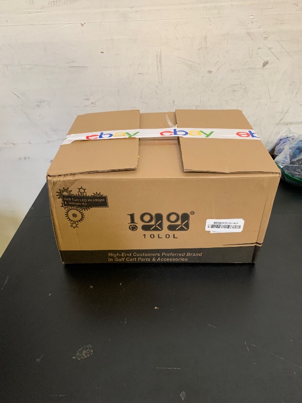 Photo 1 of 10L0L Deluxe Golf Cart Light Kit for Yamaha G14 G16 G19 G22, Full Headlight Taillight with RGB Daytime Running Lamp Low High Beam Turn Signal Horn Brake Pad Hazard Light Function