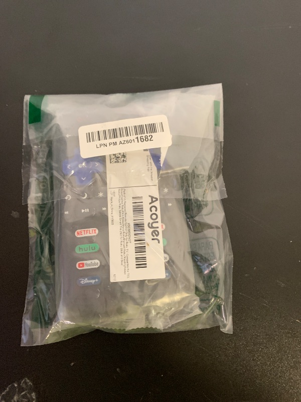Photo 1 of (Pack of 2) Replacement Remote Control Only for Roku TV, Compatible for TCL Roku/Hisense Roku/Onn Roku/Sharp Roku/Element Roku/Westinghouse Roku/Philips Roku Smart TVs (Not for Roku Stick and Box)