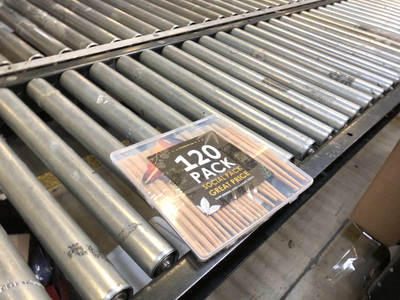 Photo 1 of 120 Pack Pre Rolled Cones | Natural Slow-Burning Cones Rolling Paper | 108mm King Size Rolling Papers | cones | Rolling papers