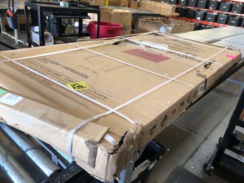 Photo 1 of -FACTORY SEALED- DeerValley 36"×78" Fixed Glass Shower Door, Durable and Stable 10mm Thick Glass Panel, Frameless Door, Bathroom Shower Screen, Easy to Clean, Tempered Safety Wall Panels with Hardware (?Silver)