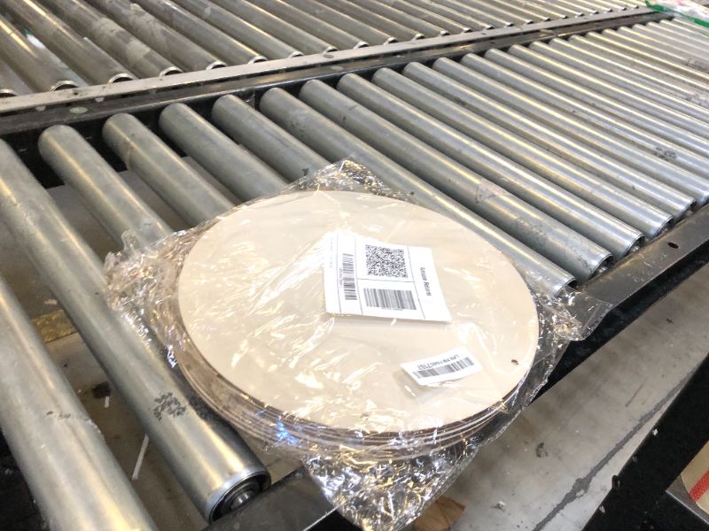 Photo 1 of 10Pcs Thickened Wood Circles for Crafts with Holes,12" Unfinished Wood Rounds Discs with Twine,Wooden Round Circles for Door Hanger,Blank Wooden Signs for Painting,Wood Burning