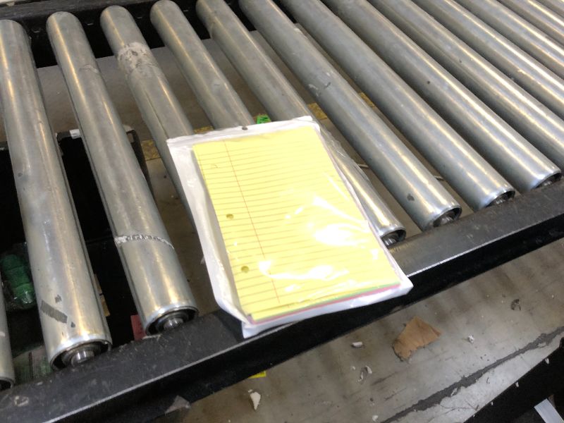 Photo 1 of 100 Sheets Mini Binder Loose Leaf Paper 5.5 x 8.5 Small Binder Filler Paper Lined College Ruled Paper for Mini 3 Ring Binder 3 Hole Punched Notebook Paper Pocket Folders for School Supplies (100)