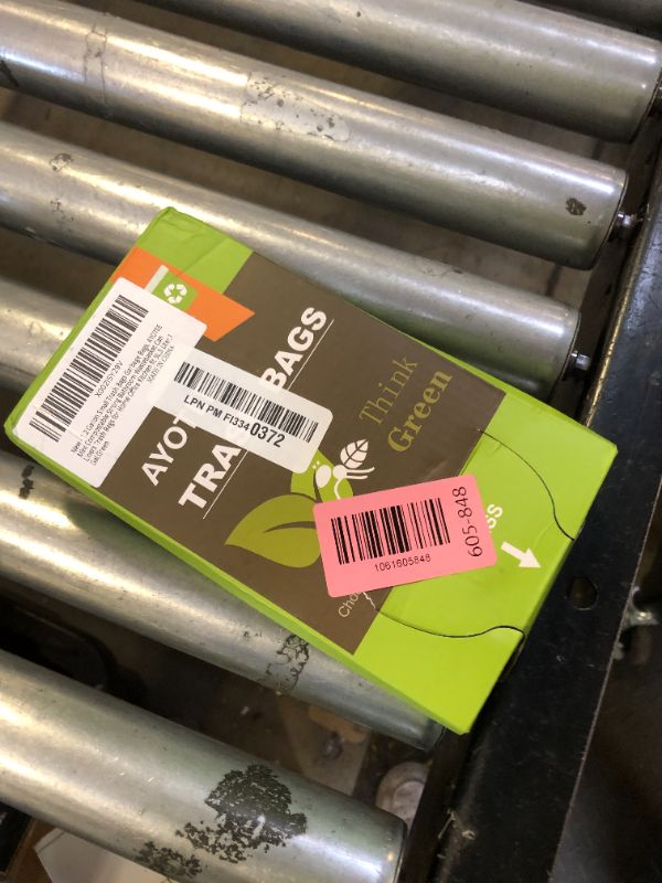 Photo 1 of 1.2 Gallon Small Trash Bags Garbage Bags, AYOTEE Mini Compostable Strong Bathroom Wastebasket Can Liners trash Bags for Home Office Kitchen fit 5L,5 Liter,1 Gal,Green