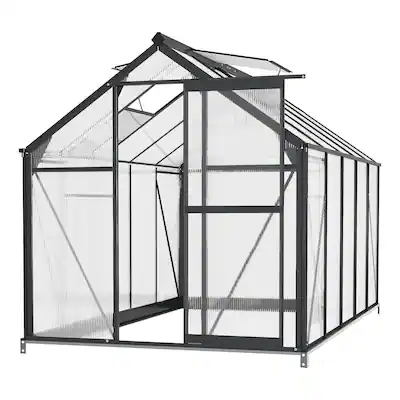 Photo 1 of *BOX 2 OF 2 ONLY-MISSING BOX 1 OF 2*** 6x10 FT Outdoor Greenhouse, Polycarbonate Green Houses for Outside