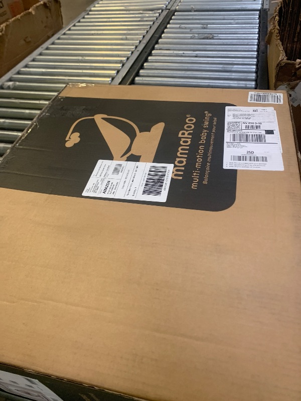 Photo 1 of *INCOMPLETE** 4moms MamaRoo Multi-Motion Baby Swing, Bluetooth Enabled with 5 Unique Motions, Grey