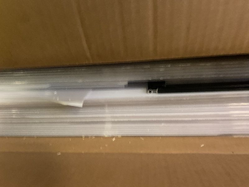 Photo 1 of **BOX 2 OF 2 ONLY** 6x10 FT Greenhouse, Easy Assembly Aluminum Polycarbonate Greenhouses for Outdoors with Roof Vent, Large Aluminum Walk-in Greenhouse for Sunroom Patio, Backyard, Garden, Sliding Lockable Door, Black