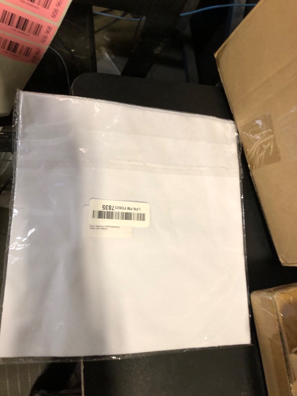 Photo 1 of 10 PCS Embroidery Fabric, Pre-Cut White Natural Cotton Embroidery Cloth Fabric, Embroidery Cloth Squares for Embroidery Garment Craft (9.8 × 9.8 Inch)