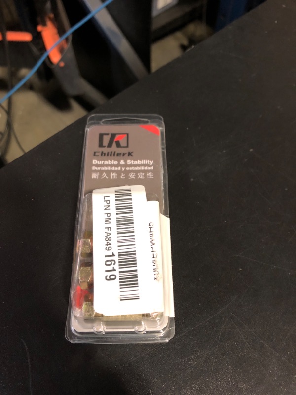 Photo 1 of 12 PCS 1/4"-Brake Line Fittings Kits 24 Threads Brake Line Fittings Assortment Kits for 1/4" Brake Line Tube Includes 4 PCS Unions 8 PCS Nuts