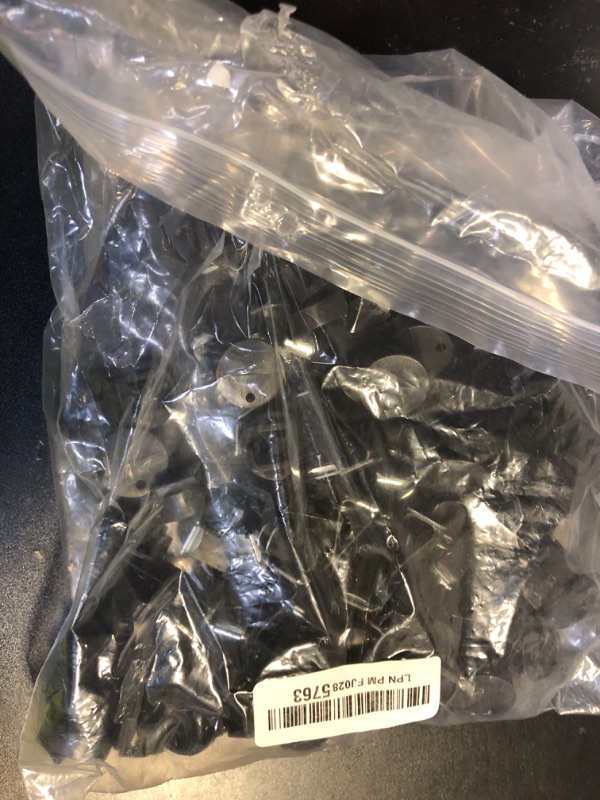 Photo 1 of 105 Set Square Head Car Air Vent Clip with Plastic Slot Head Auto Vent Clip Replacement Air Conditioner Outlet Clips Black