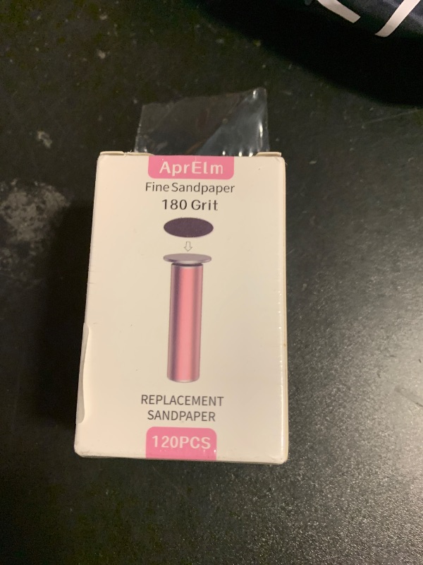 Photo 1 of 120pcs Replaceable Sandpaper for Electric Foot Callus Remover, 180 Grit Fine Sandpaper Refill Discs