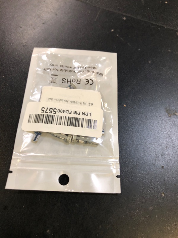 Photo 1 of 10X T5 LED Bulbs Wedge 74 70 37 17 2721 PC74 PC37 LED Lamps for Car Interior Gauge Cluster Dashboard Instrument Panel Indicators (Red)