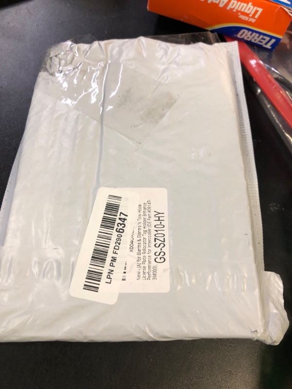 Photo 1 of (A) Front Bumper Tow Hook License Plate Relocator for Elantra & Elantra N Tag Holder Enhance Performance for Intercooler (OE Part #09147-3M000) Road Legal