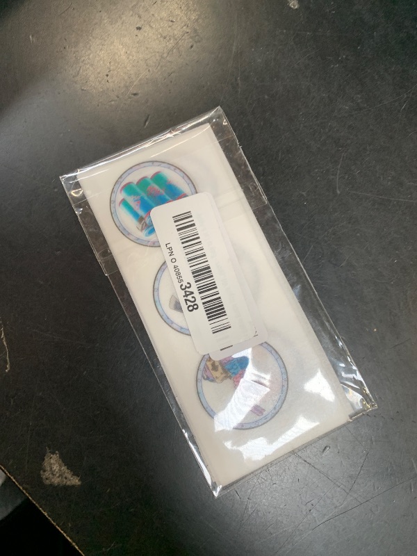 Photo 1 of 12 Edible Cupcake Toppers – Classic Baby Shower Cake Decorations, Children's Birthday Party Supplies