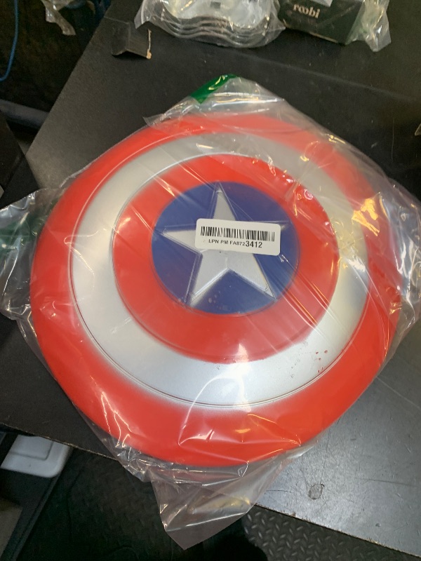 Photo 1 of 12.6 inch Captain Shield Children's Costume Props Halloween Cosplay Children's Party Birthday Gift