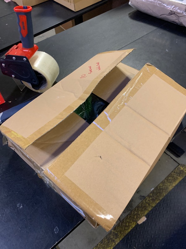 Photo 1 of 12 FT (2 * 6FT) Norfolk Pine Garland Artificial, Realistic Christmas Greenery for Mantle Table Wall, Real Touch Winter Pine Garland for Christmas Indoor Outdoor Decor (80 Branches)