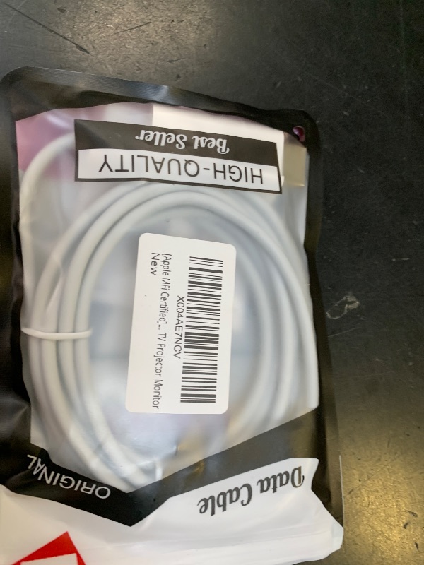 Photo 1 of [Apple MFi Certified] Apple Lightning to HDMI Cable Adapter for iPhone to TV, 1080P Digital AV Adapter Sync Screen Connector Compatible for iPhone 14 13 12 11 Pro Max XS XR X 8 to TV Projector Monitor