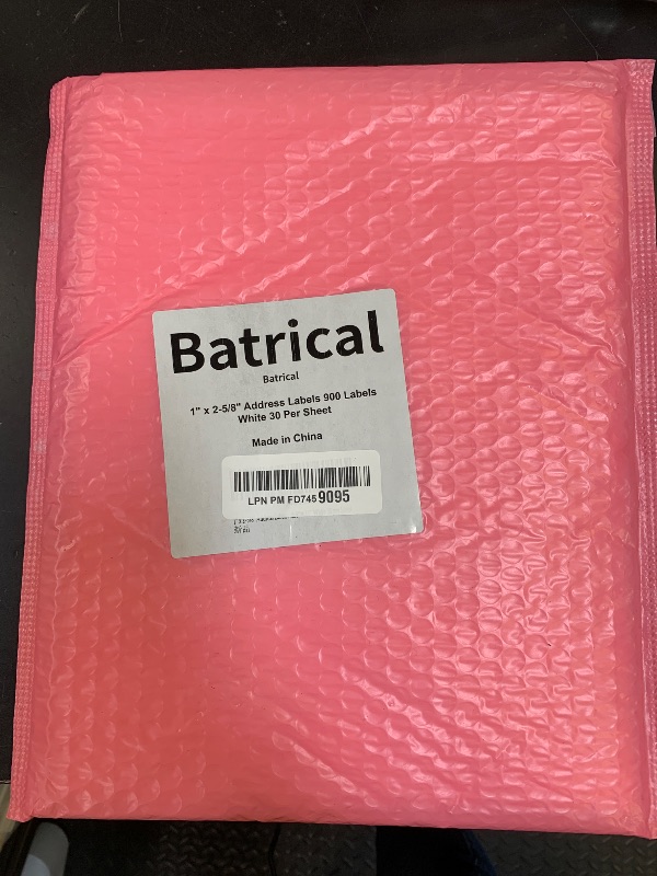 Photo 1 of 1" x 2-5/8" Address Labels 900 Labels Sticker Paper for Laser/Ink Jet Printer mailing Labels 8.5"×11" White 30 per Sheet