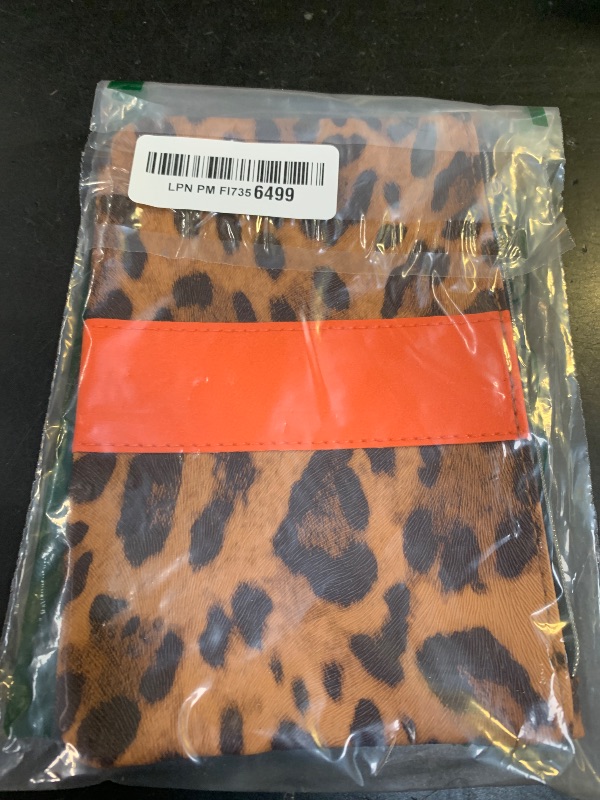 Photo 1 of 1 pcs leopard print bag small cosmetic 