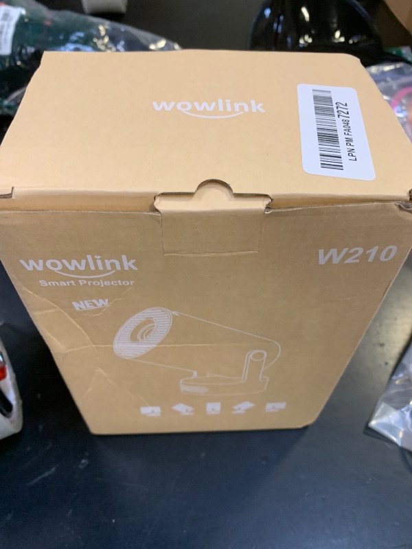 Photo 1 of [Built-in Apps & 2025 Upgraded] Mini Projector with WiFi 6 and Bluetooth 5.4 Support 4K 1080P Auto Keystone 180° Rotatable Projector Portable Compatibile with HDMI/TV Stick/Memory Stick/Laptop, Dark