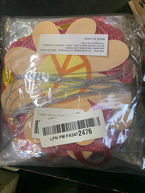 Photo 1 of 10th Birthday Decorations for Girl, Peace Out Single Digits Party Decor, 10th Birthday Decorations Banner Cake Topper Balloons Set, Peace Out Single Digits I'm 10 Banner for Girls Party Supplies