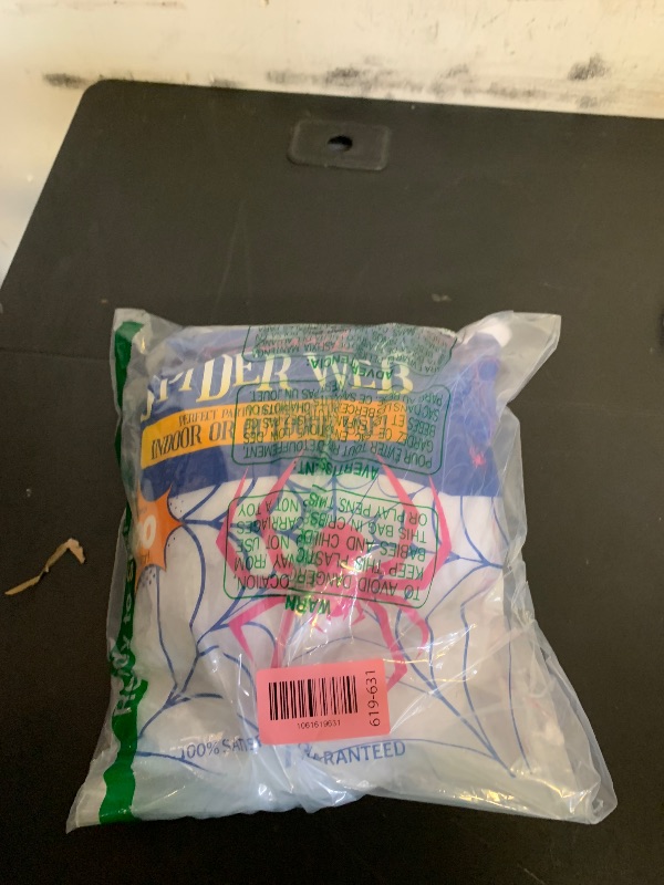 Photo 1 of 1000 sqft Spider Webs Halloween Decorations Bonus with 30 Fake Spiders, Super Stretch Cobwebs for Halloween Indoor and Outdoor Party Supplies
