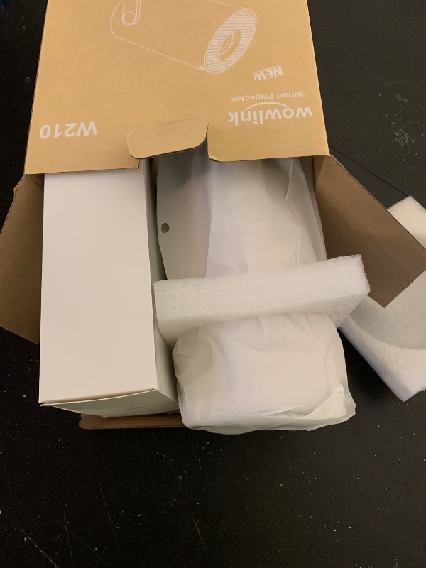 Photo 1 of [Built-in Apps & 2025 Upgraded] Mini Projector with WiFi 6 and Bluetooth 5.4 Support 4K 1080P Auto Keystone 180° Rotatable Projector Portable Compatibile with HDMI/TV Stick/Memory Stick/Laptop, White