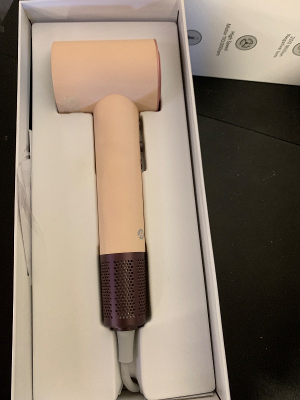 Photo 1 of (OUTLET)slopehill 110,000 RPM Professional Hair Dryer - 0.8lb Ultra-Lightweight, 2 Billion Ion Technology for 98% Frizz Reduction, AI Smart-Temp Control, Magnetic Attachments for All Hair Types (Pink)