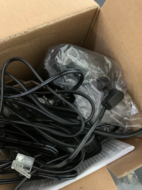 Photo 1 of [New] VTech VG134-11 DECT 6.0 Cordless Home Phone with Bluetooth Connection, Digital Answering Machine, Backlit Display,Full Duplex Speakerphone, Caller ID/Call Waiting,1000 ft Range (Black)