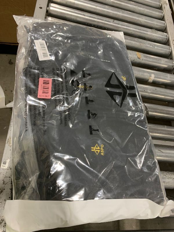 Photo 1 of ASPO Men's Winter Ski Jacket Warm Waterproof Snow Coat Fleece Lined Snowboard Jackets Insulated Windbreaker with Hood Black S