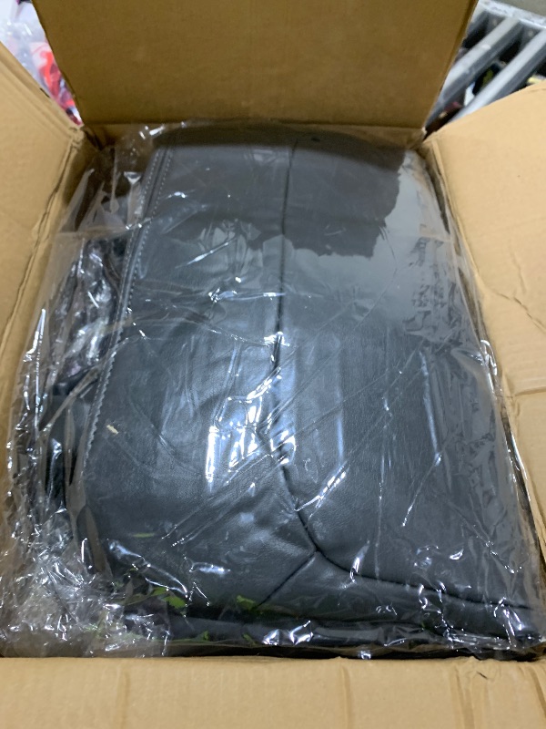 Photo 1 of GXARTS Driver and Passenger Side Bottom and Top Lean Back Replacement Leather Seat Cover Dark Gray #692 or 69i Fit for Chevy Silverado Avalanche Tahoe Suburban GMC Sierra Yukon XL 2003 2004 2005 2006