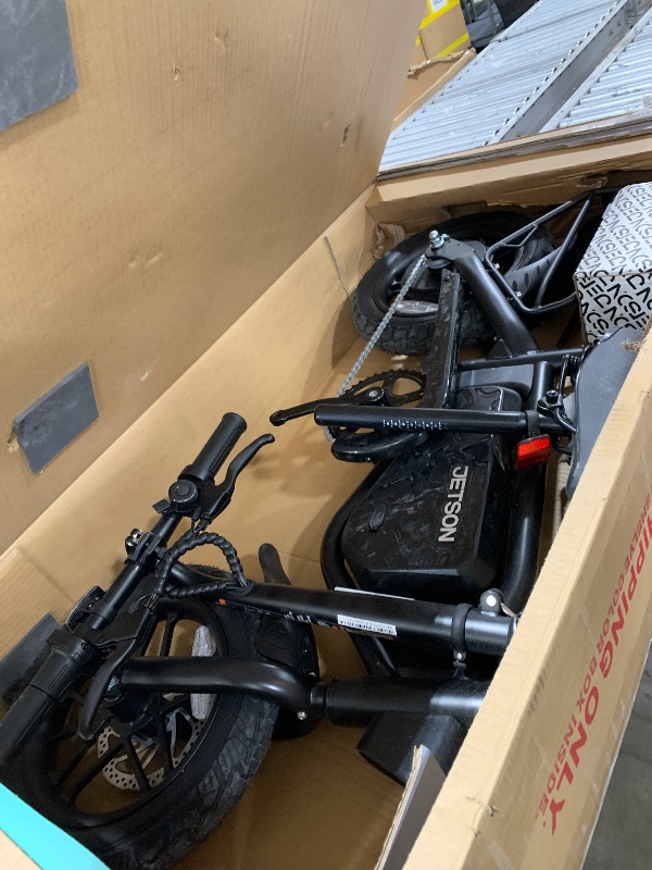 Photo 1 of Jetson Bolt Pro Max Electric Bike, Portable Electric Bike with Carry Handles, Folding Design, and Twist Throttle, Up to 15.5 Mph, 14-Inch Tires, Age 12+